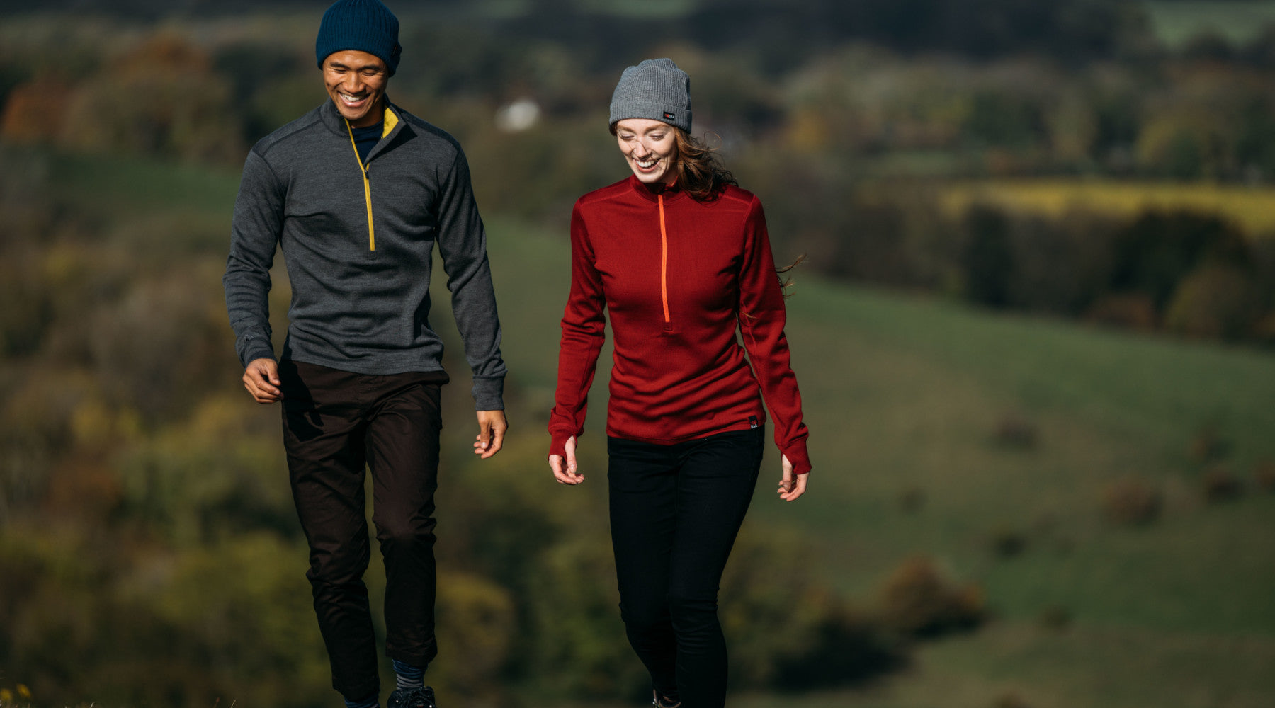 Isobaa Merino 320 Long Sleeve Half Zip Top