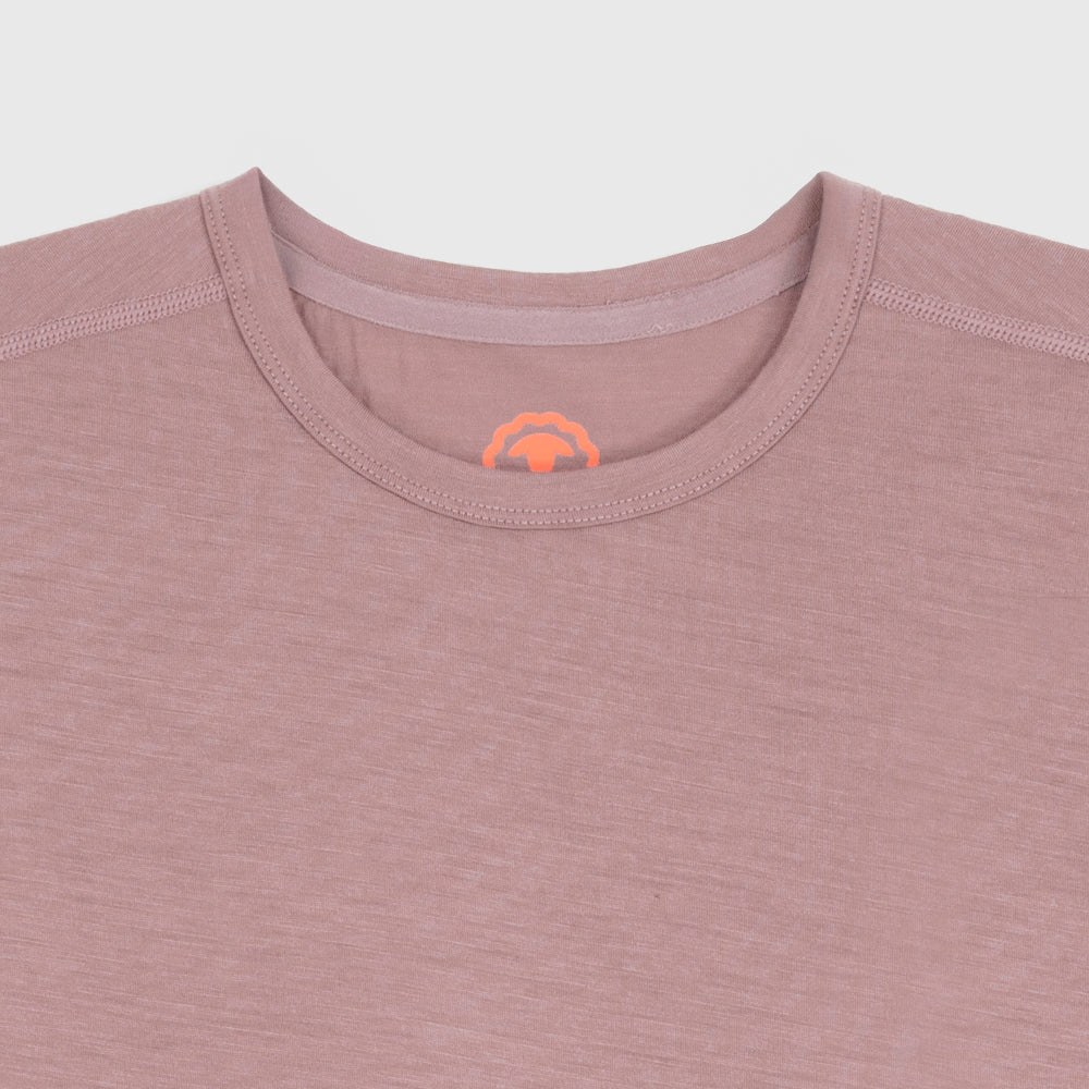 Mens Merino 150 Short Sleeve Crew (Burlwood)
