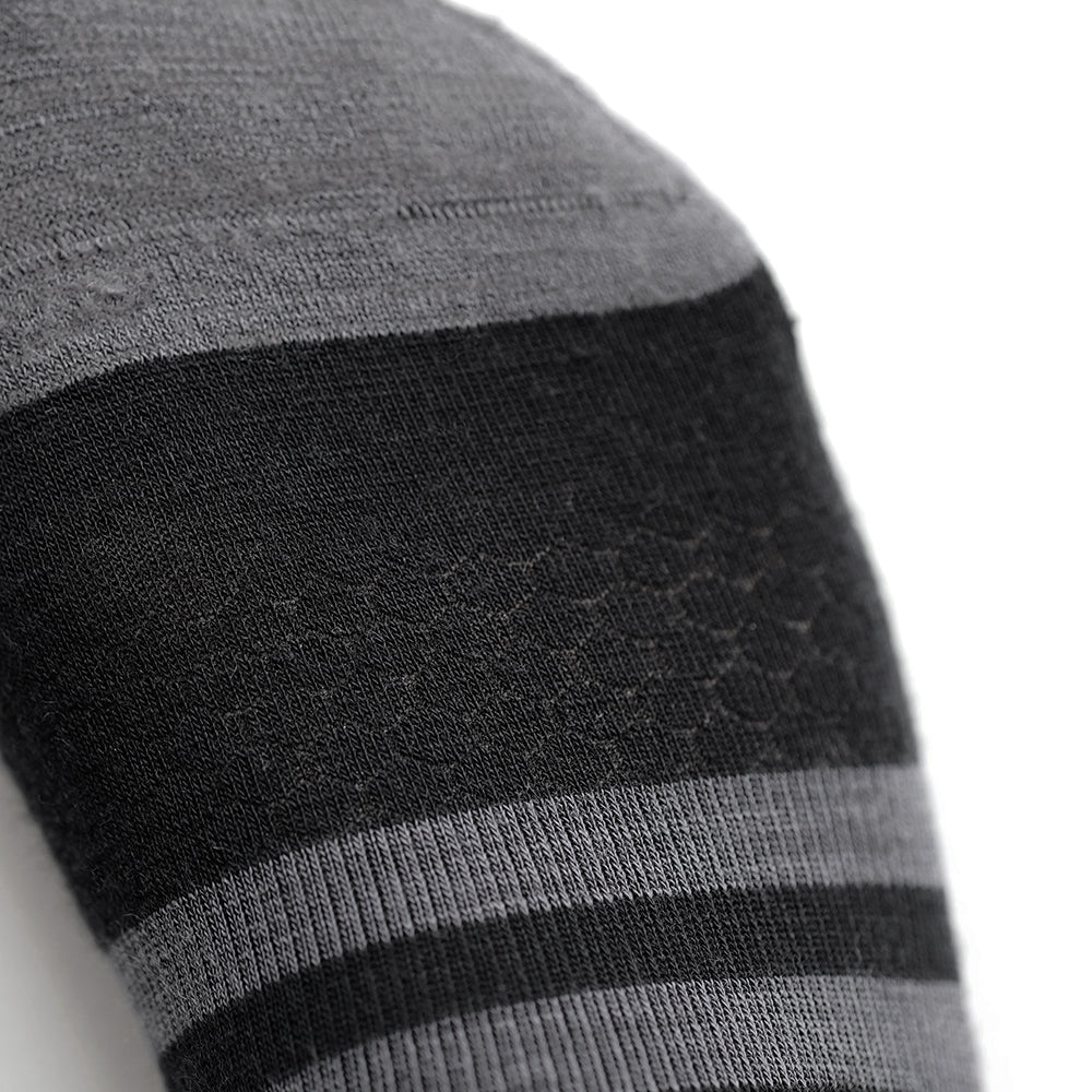 Merino Blend Sports Socks (3 Pack - Black)