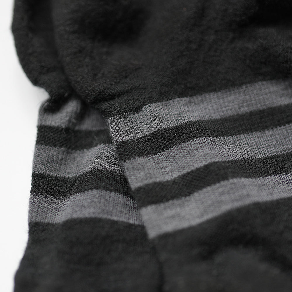 Merino Blend Sports Socks (3 Pack - Black)