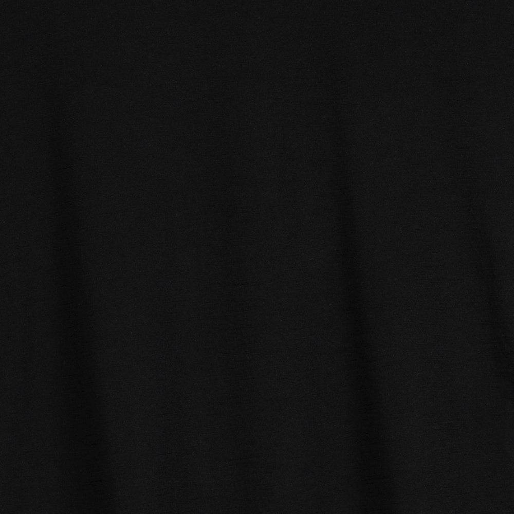 Womens Merino 150 Short Sleeve Relaxed Crew (Black)
