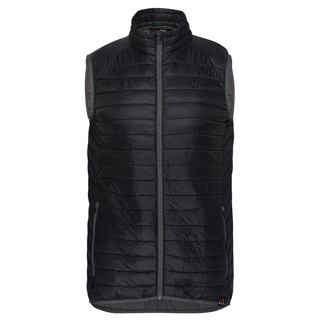 Isobaa Mens Merino Wool Insulated Gilet (Black/Smoke)