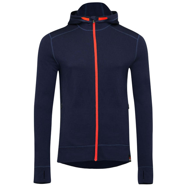 Isobaa | Mens Merino 260 Casual Hoodie (Navy) | The best in warmth and versatility: Isobaa 260gm midweight Merino wool hoodie.