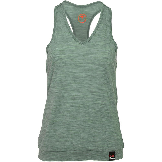 Womens 120 Ultrafine Racer Vest (Agave)