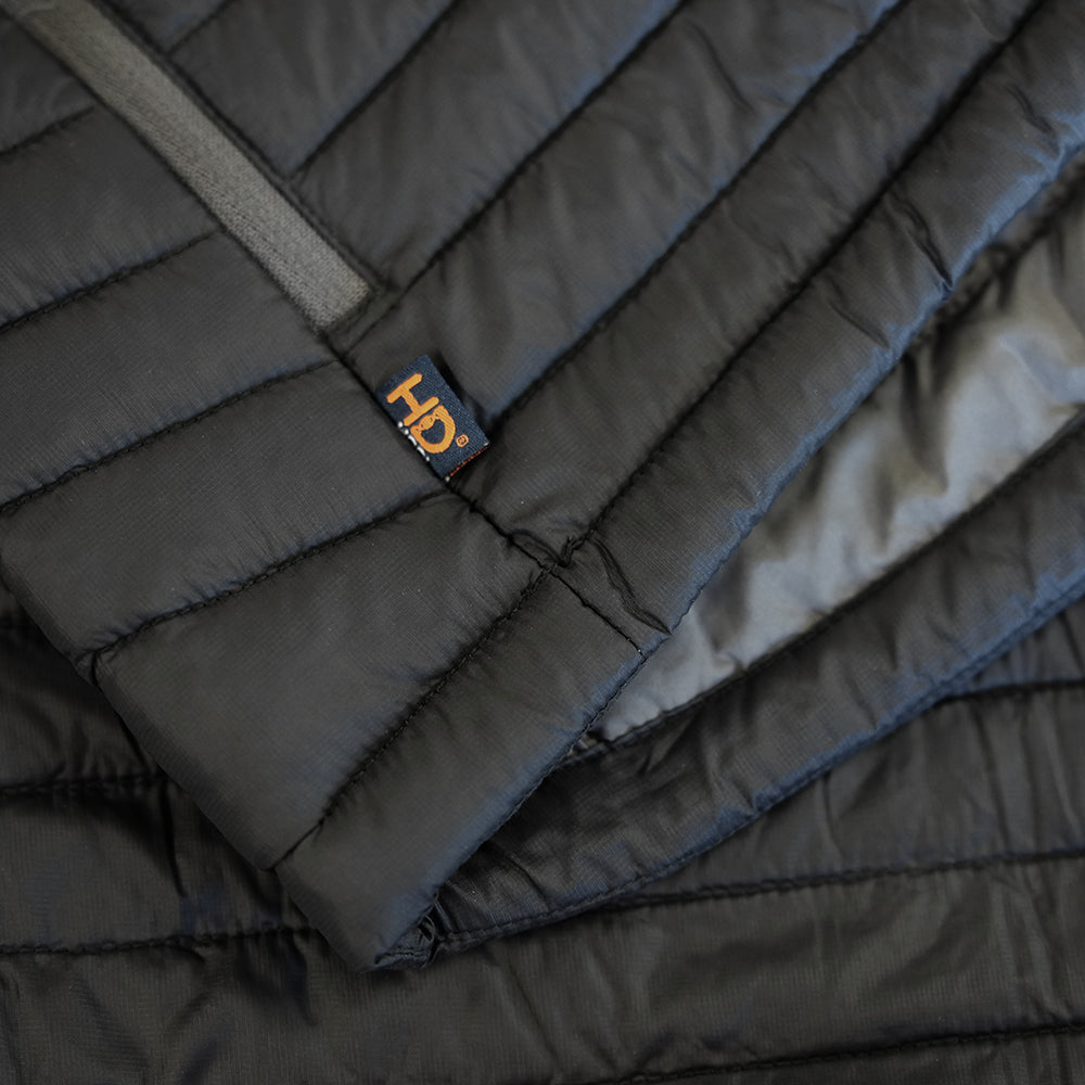 Isobaa Womens Merino Wool Insulated Jacket (Black/Smoke)