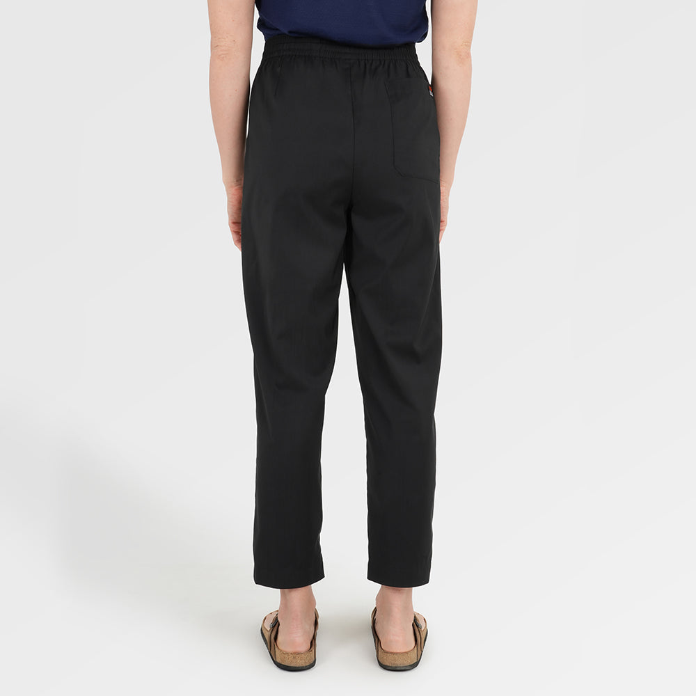Womens Merino Active Blend Travel Trousers (Black) | Model: Chi Chi