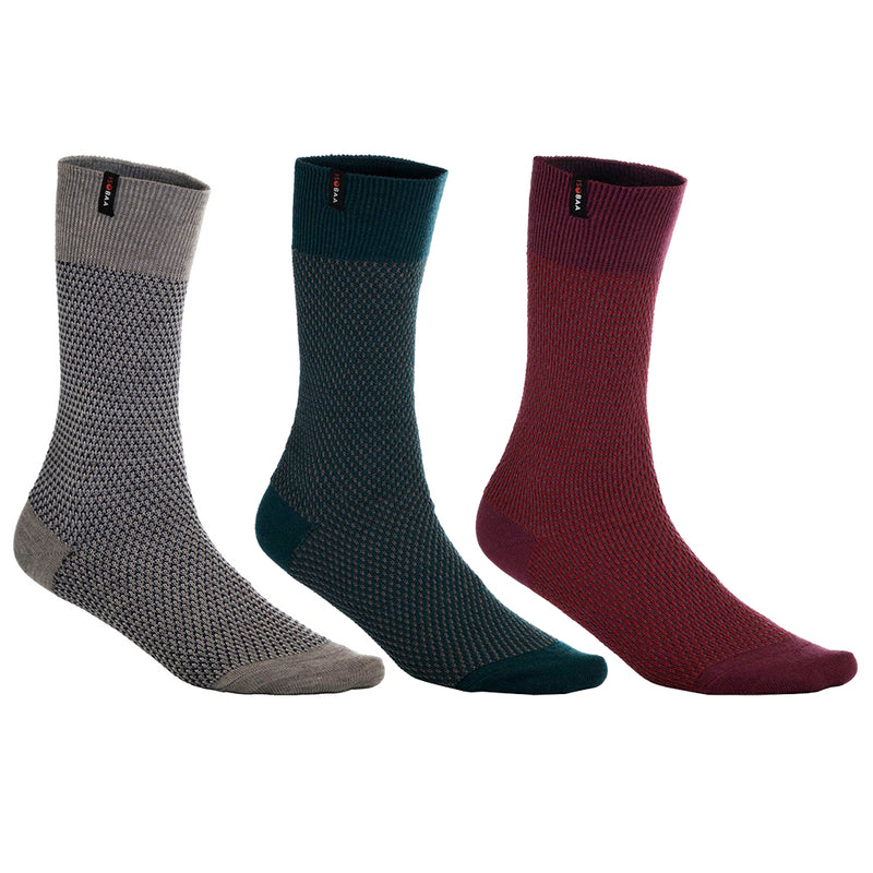 Moss Stitch Socks