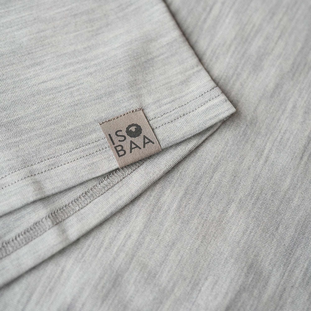 Isobaa | Womens IsoSoft 180 Long Sleeve Crew (Cloud) | The ultimate adventure top.