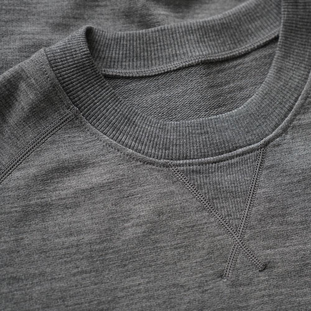 Isobaa | Womens Merino 260 Lounge Sweatshirt (Charcoal) | The ultimate 260gm Merino wool sweatshirt – Your go-to for staying cosy after chilly runs, conquering weekends in style, or whenever you crave warmth without bulk.